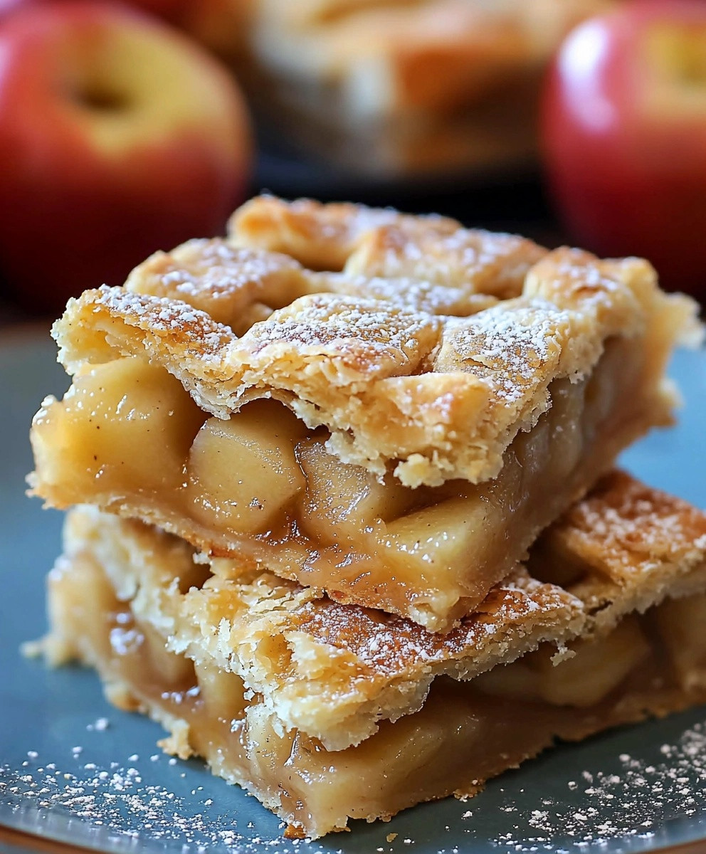 Flaky Apple Pie Bars