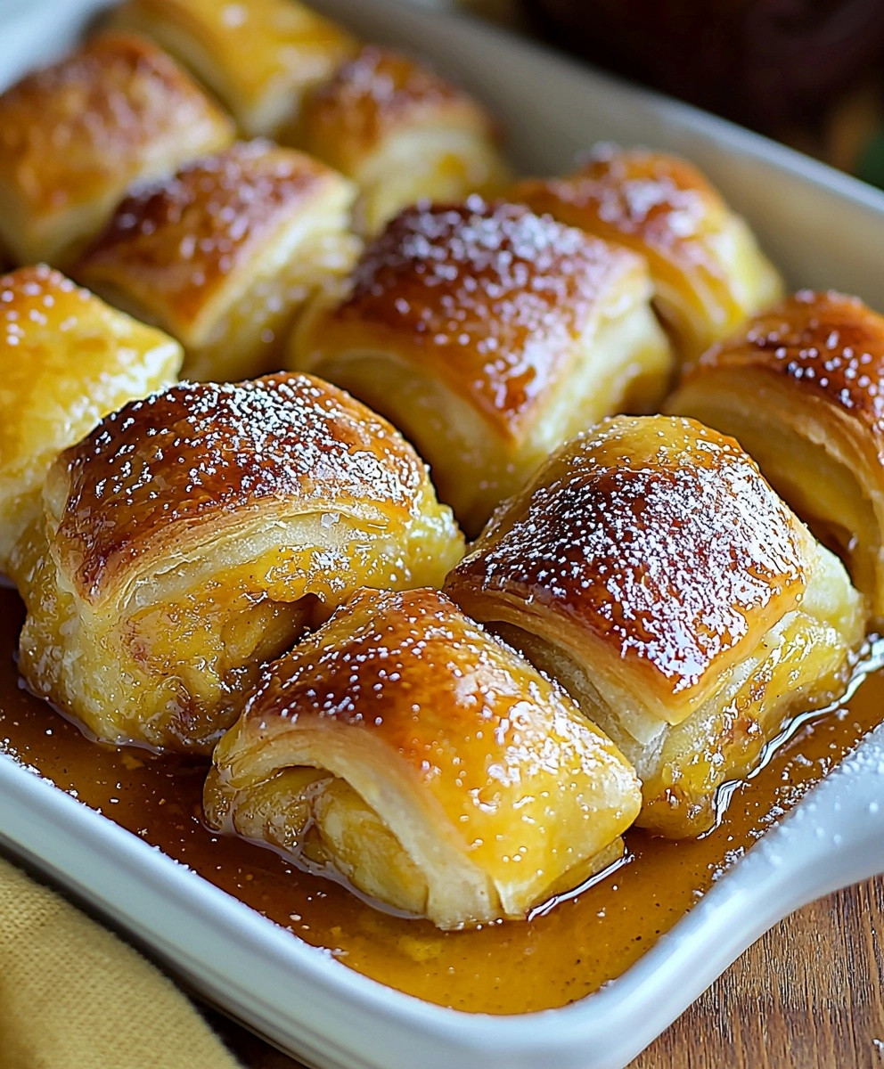 Crescent Roll Apple Dumplings