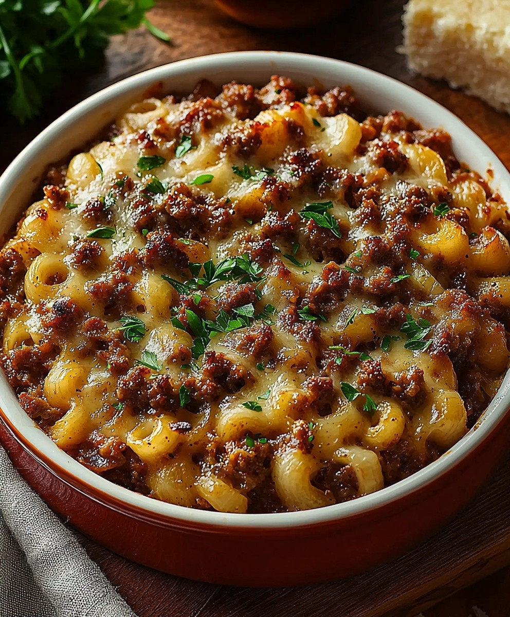 French Onion Mince Dish