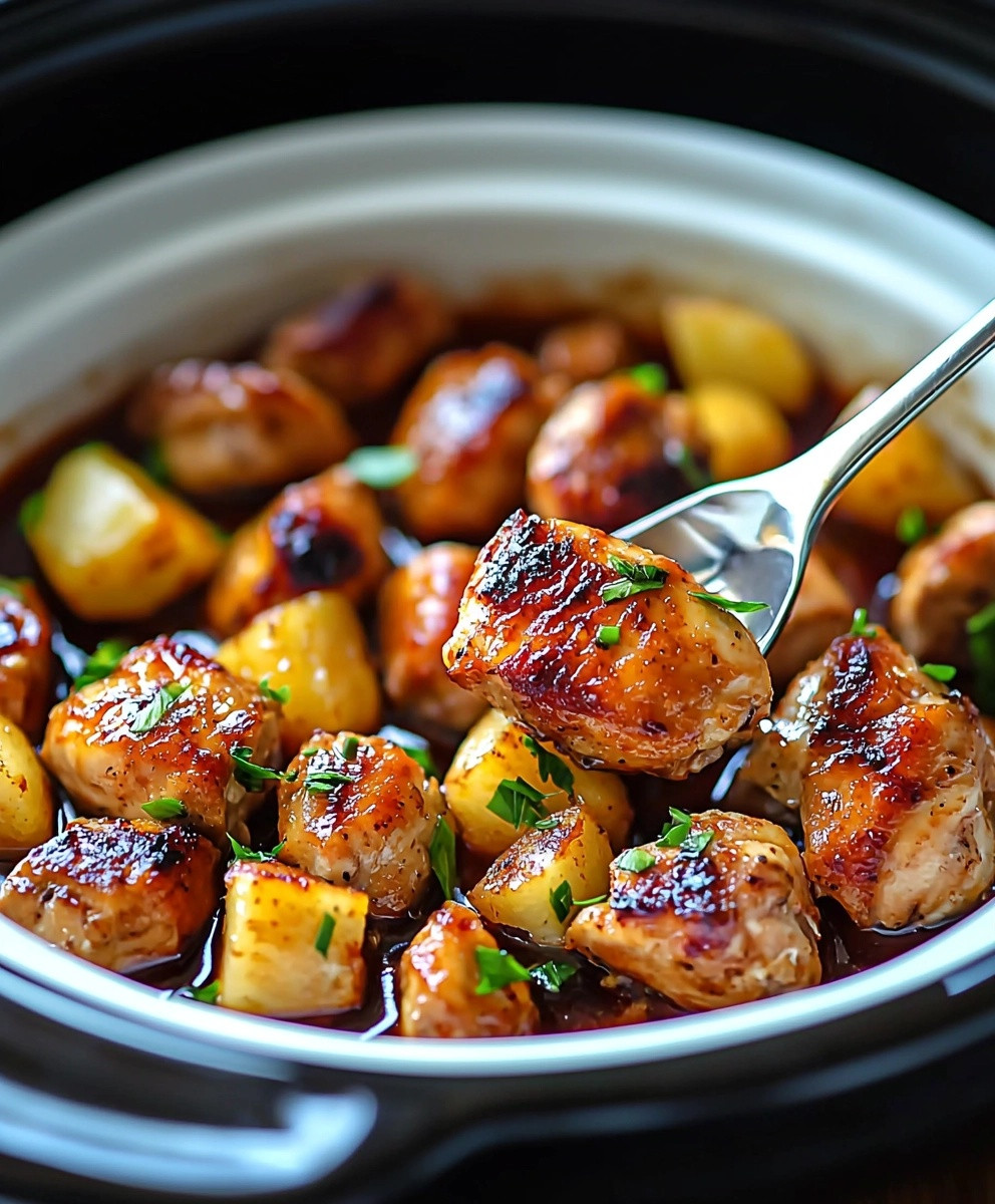 Hawaiian Crockpot Chicken