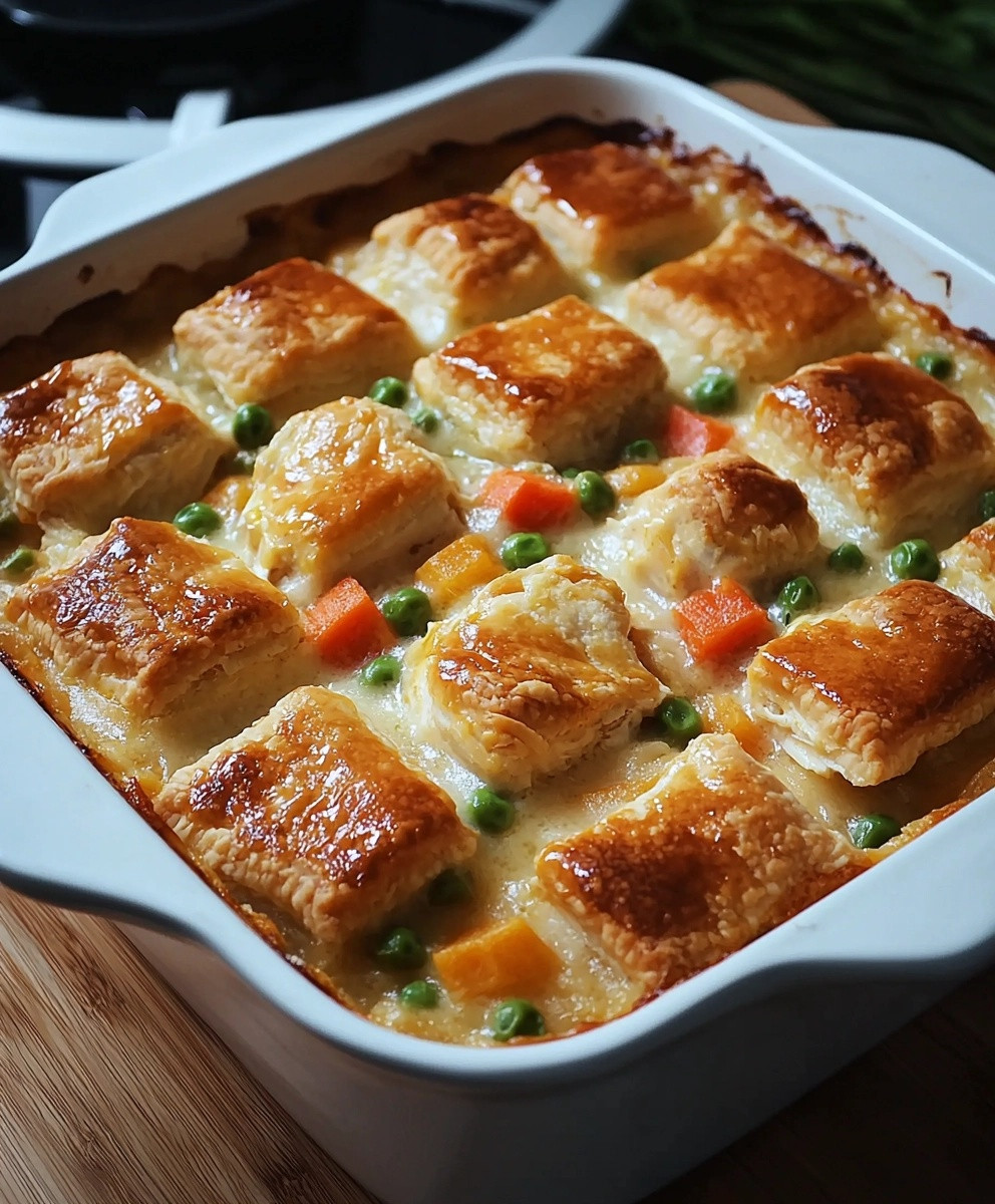 Chicken Pot Pie Casserole