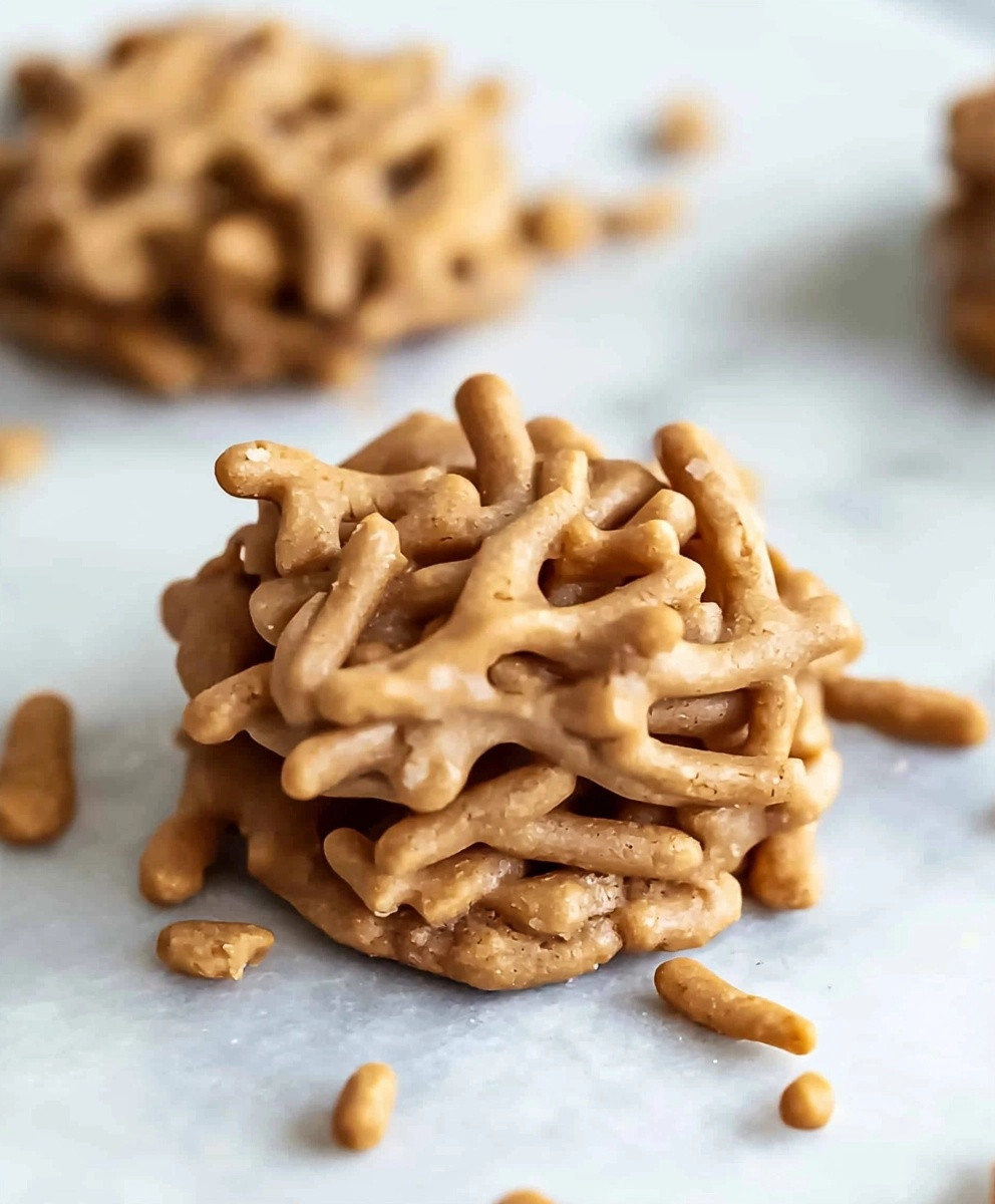 No Bake Haystack Cookies