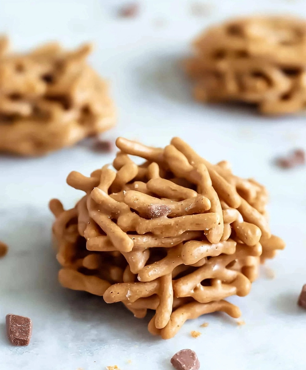 No Bake Haystack Cookies