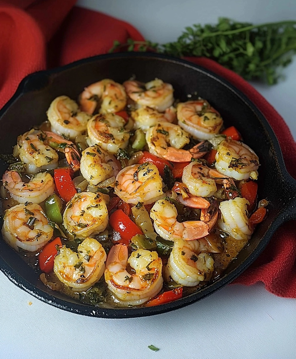 Garlic Shrimp Dish