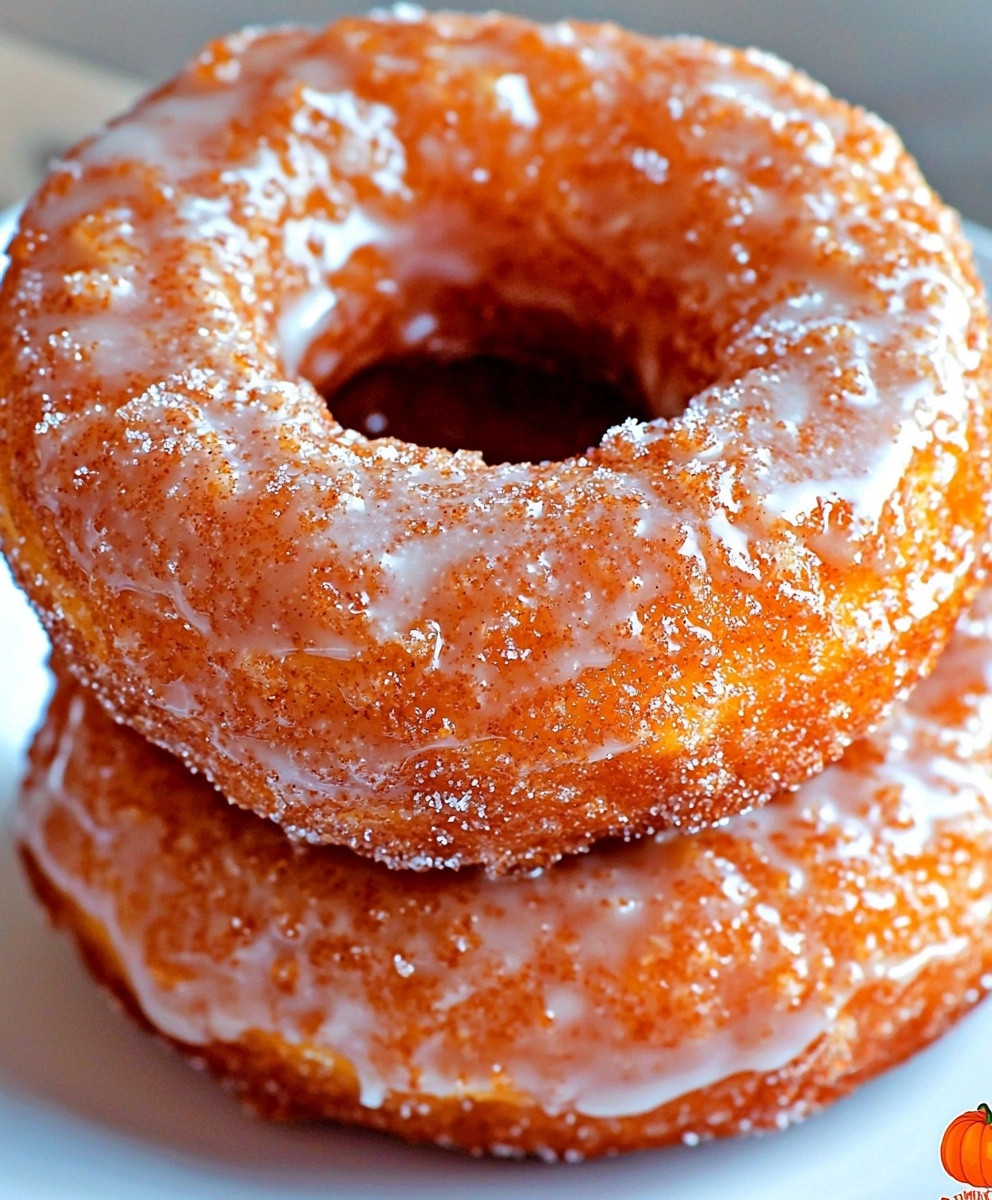 Pumpkin Spice Donuts