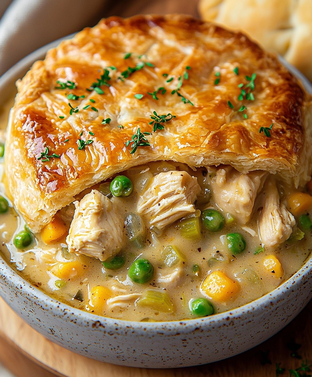 Crock Pot Chicken Pot Pie