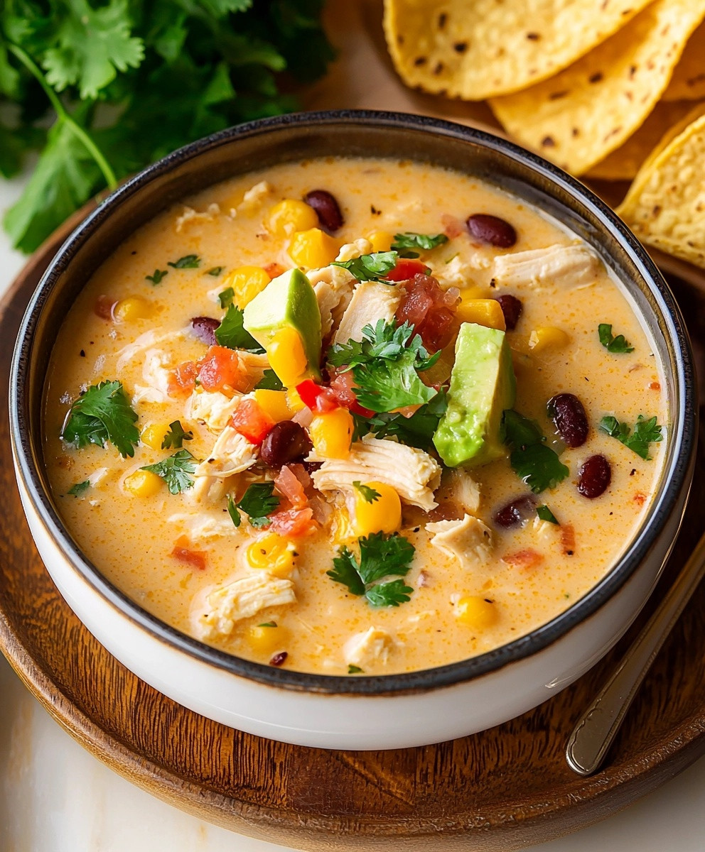 Creamy Chicken Taco Soup