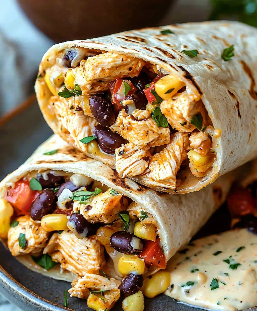 Southwest Chicken Wraps