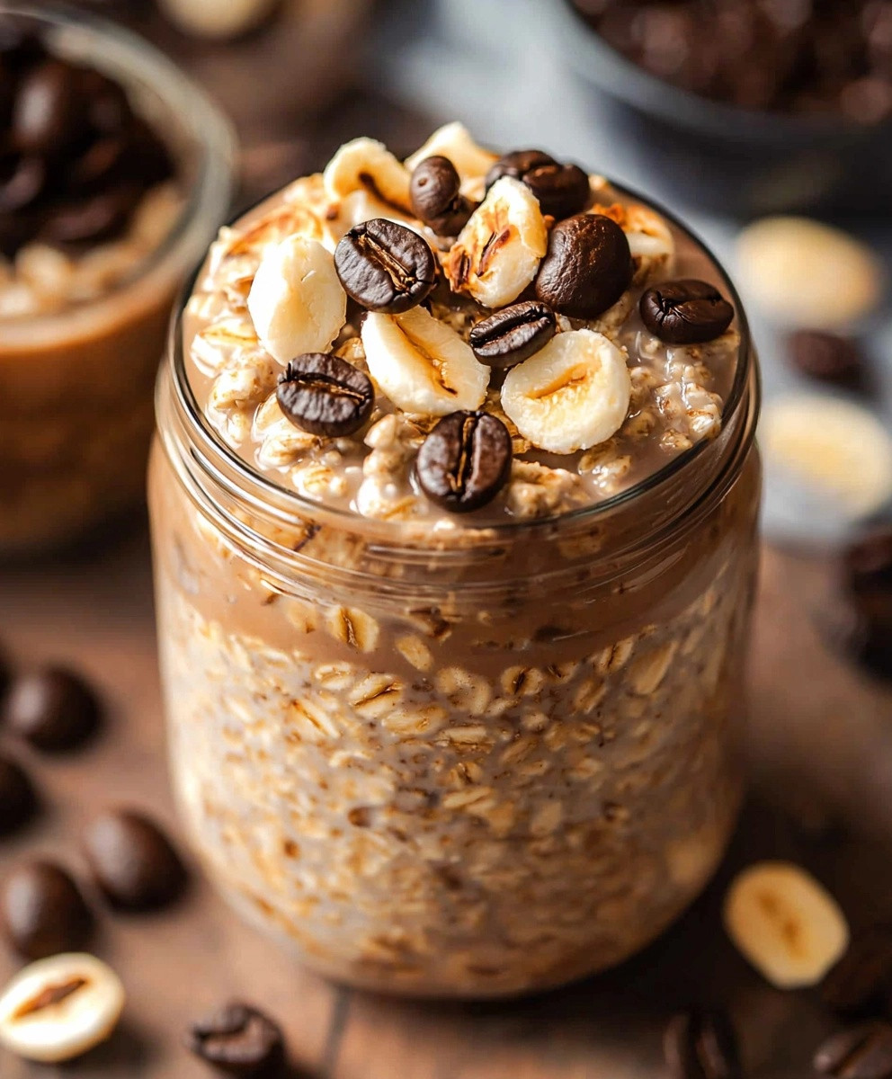 Vanilla Cold Brew Overnight Oats