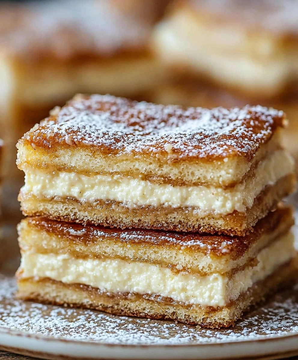Churro Cheesecake Bars