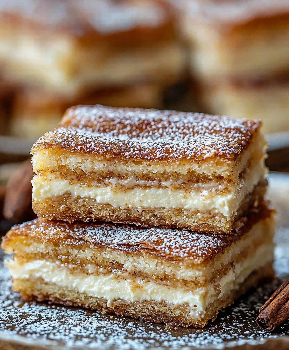 Churro Cheesecake Bars