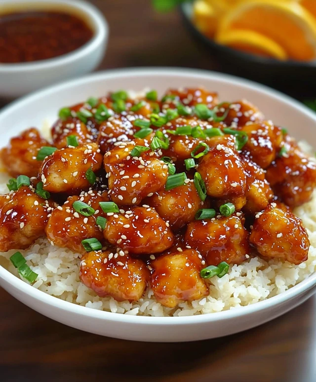 Orange Sesame Chicken