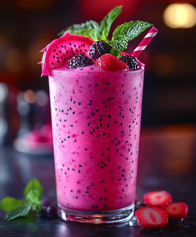Dragon Fruit Smoothie Benefits