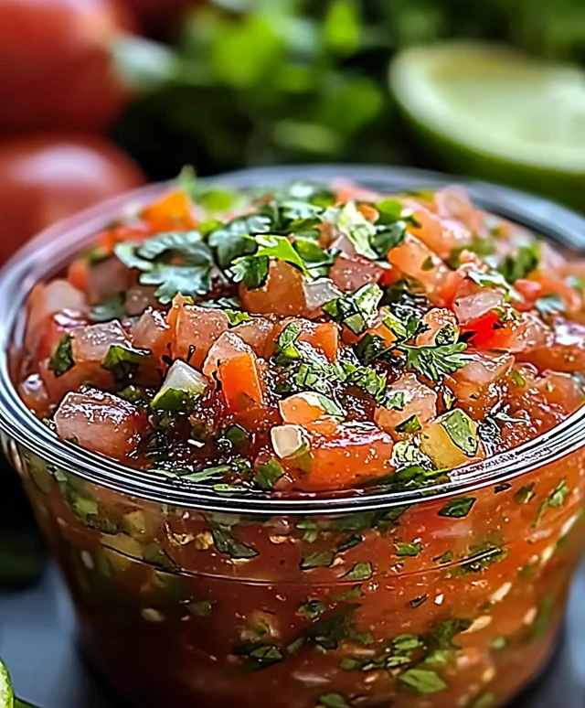 Homemade Salsa for Parties
