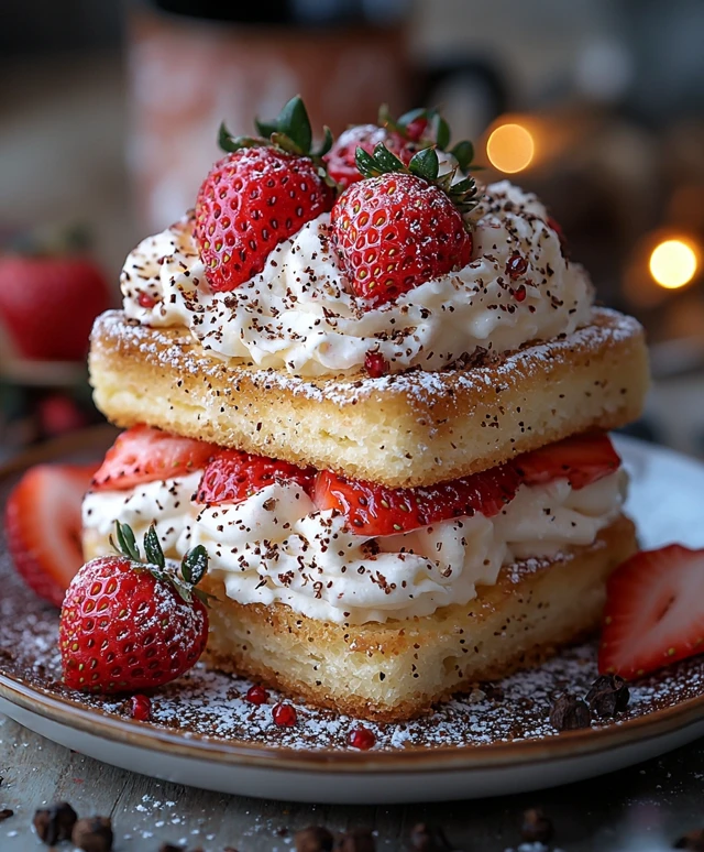 Strawberry Sando Sandwich