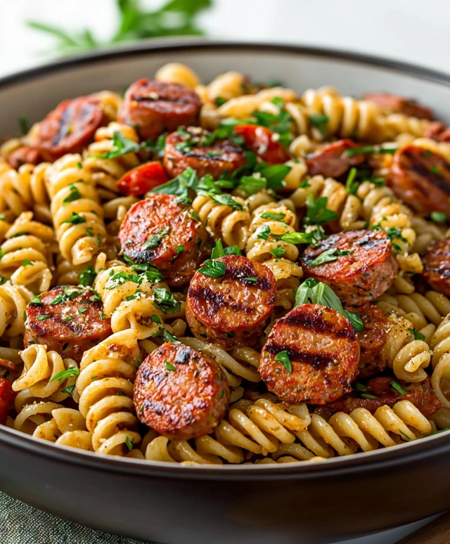 Kielbasa Pasta Dish
