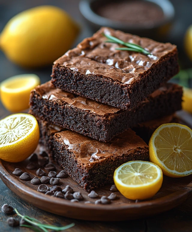 Lemon Brownies Dessert