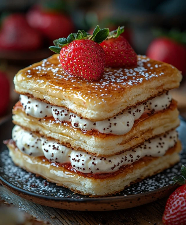 Strawberry Sando Sandwich
