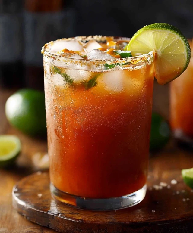 Michelada drink