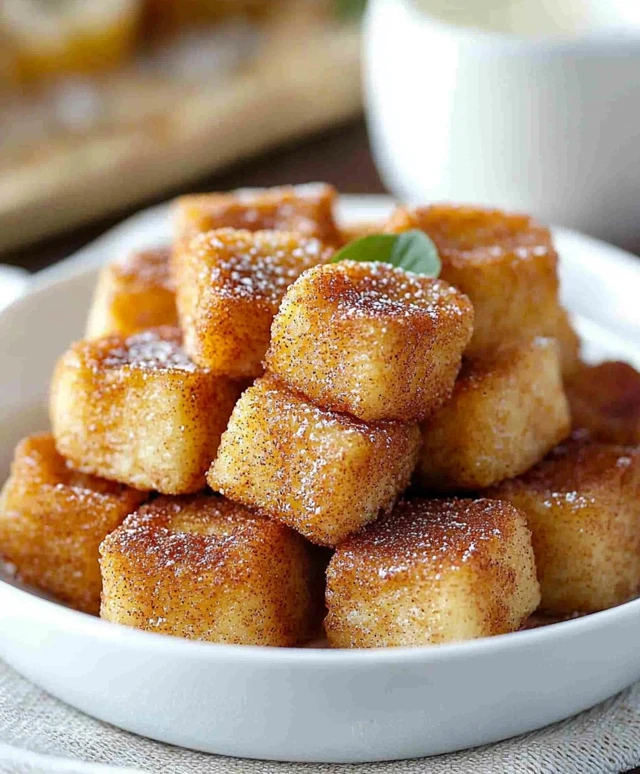 Cinnamon French Toast Bites