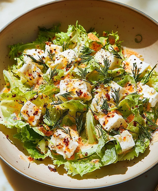 Iceberg Salad with Oregano Dressing