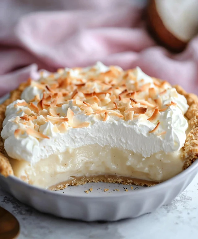 Vegan Coconut Cream Pie