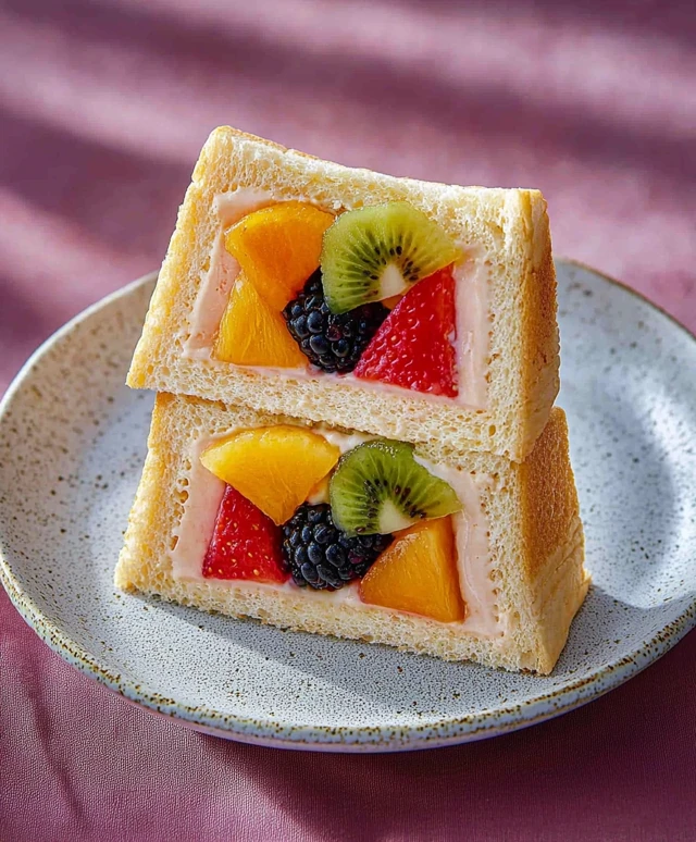 Fruit sandwich ideas