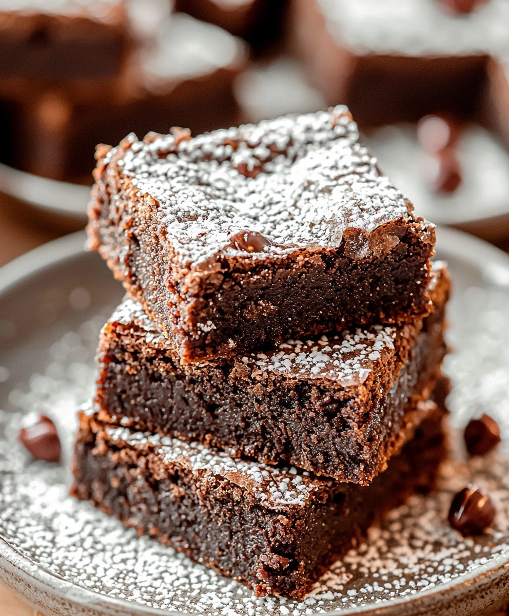 Gingerbread Brownies Dessert
