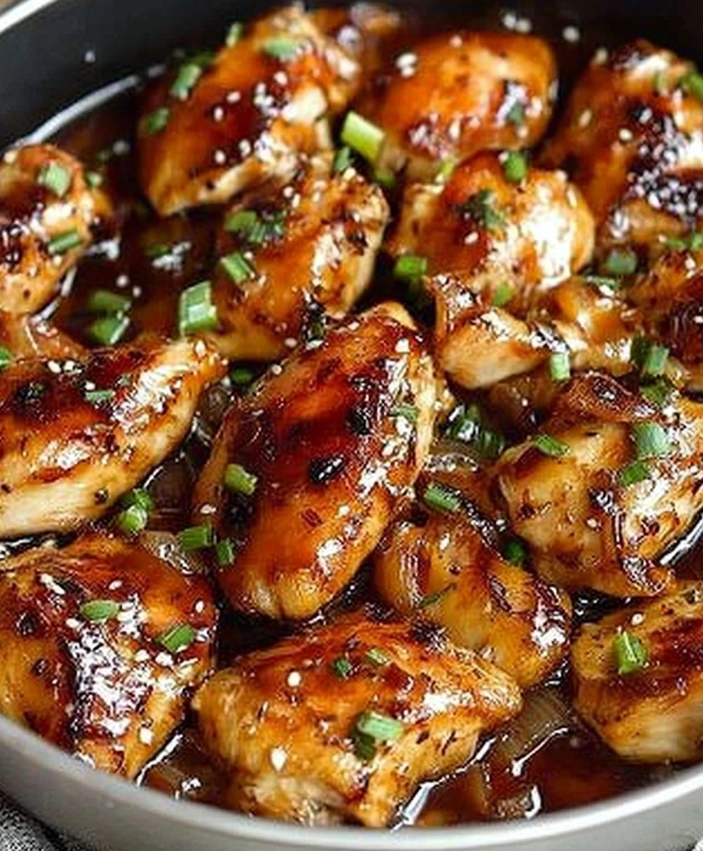 Garlic Ginger Chicken Dish