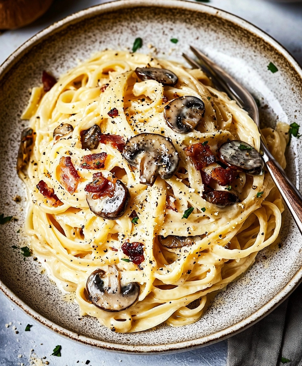 Creamy Tagliatelle with Bacon