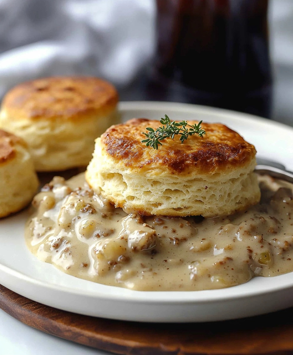 Southern Biscuits Gravy