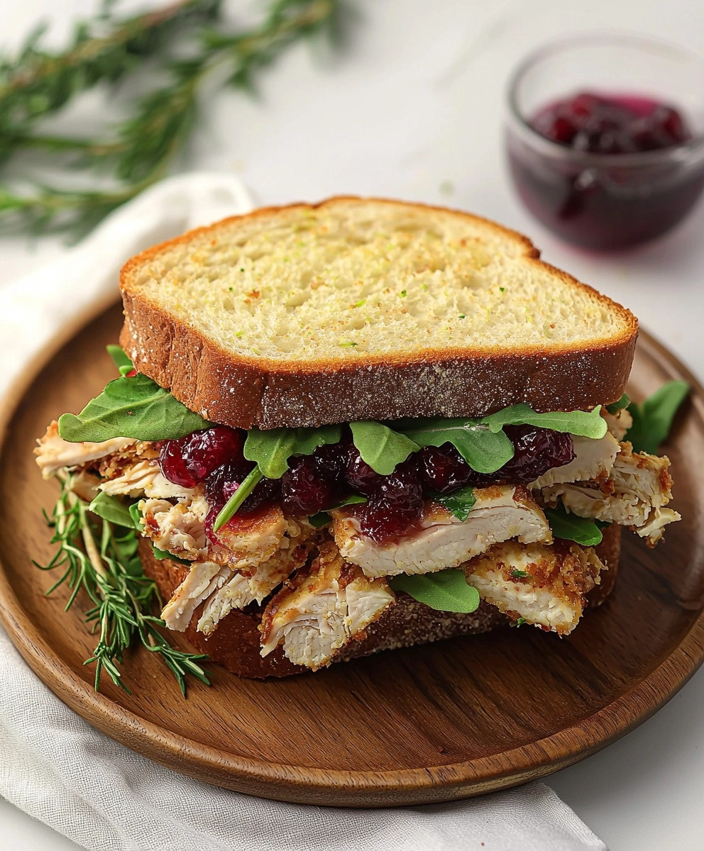 Turkey Cranberry Sandwiches