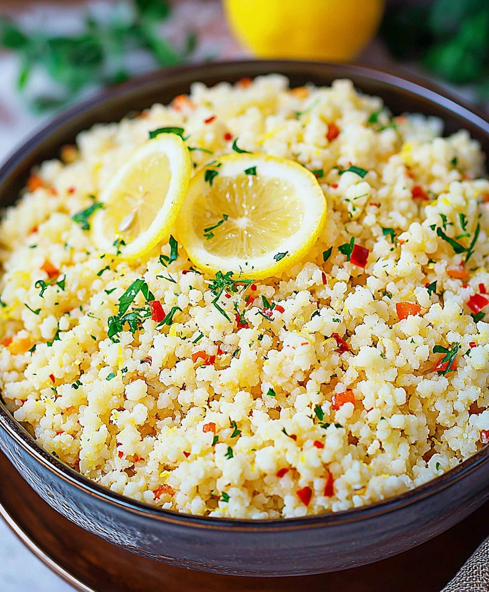 Lemon Couscous Salad