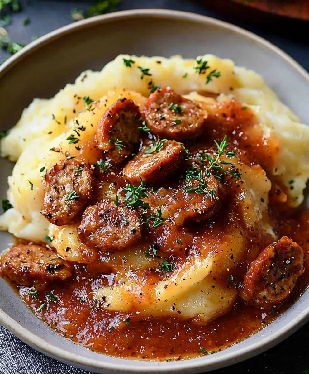 Slow Cooker Sausage Casserole