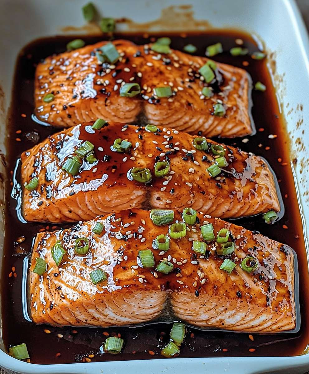 Baked Teriyaki Salmon
