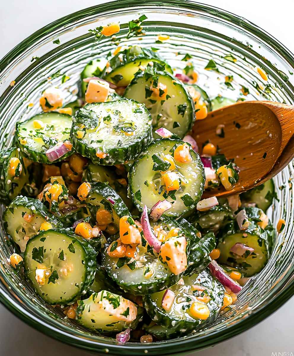 Mexican cucumber salad