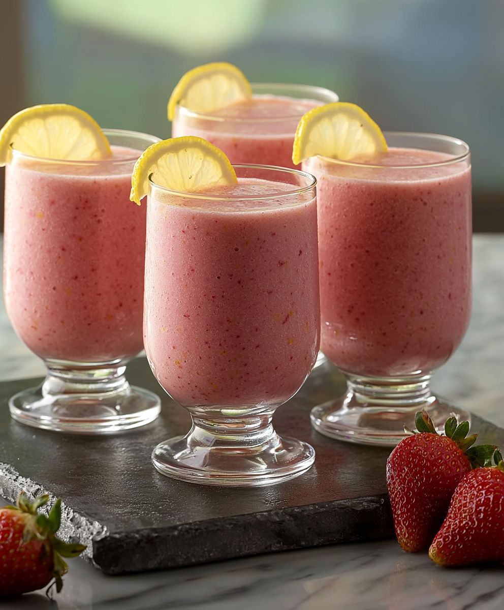 Strawberry Lemon Smoothie