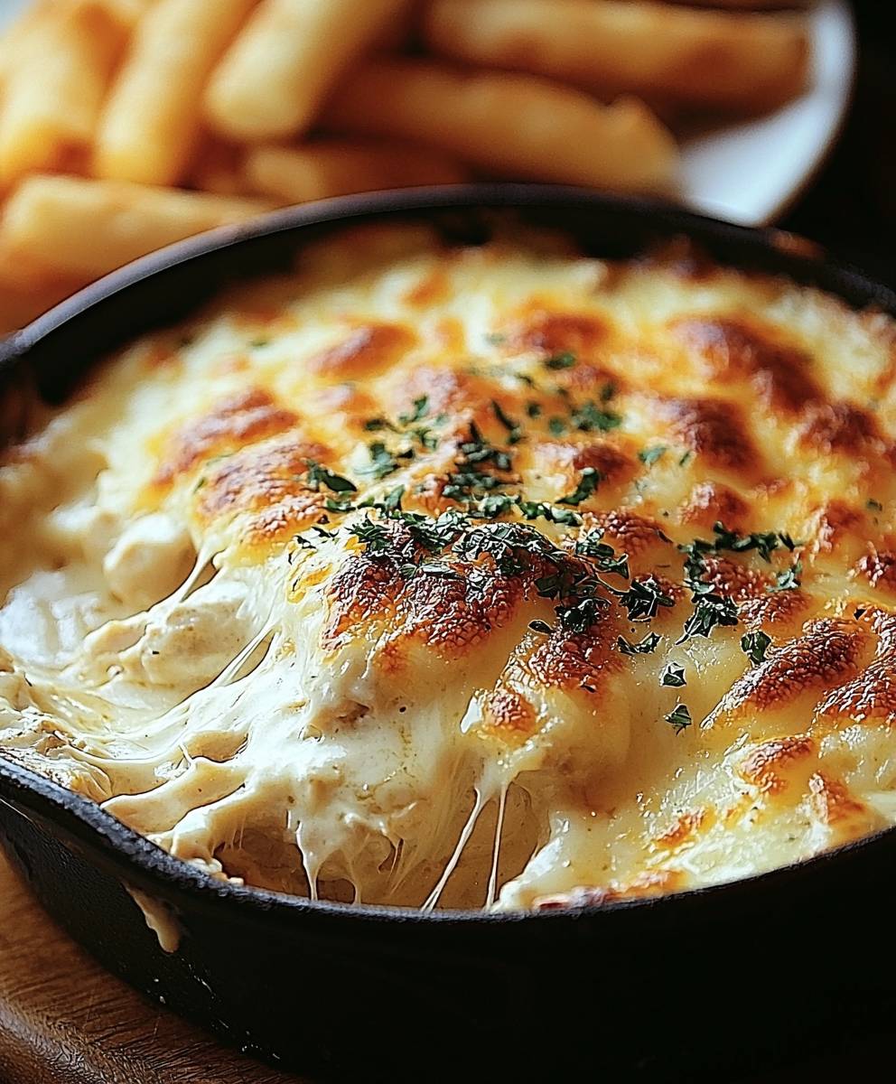 Cheesy Chicken Alfredo Dip