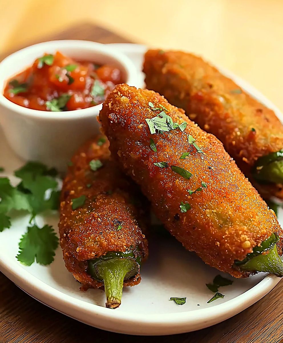 Bean-Stuffed Jalapeños