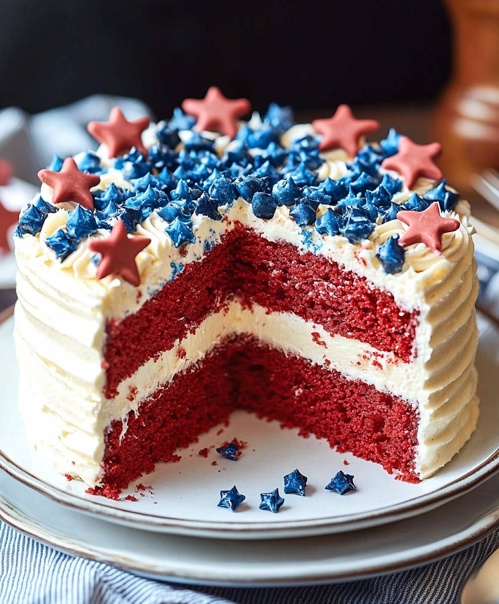 Fourth of July Cake