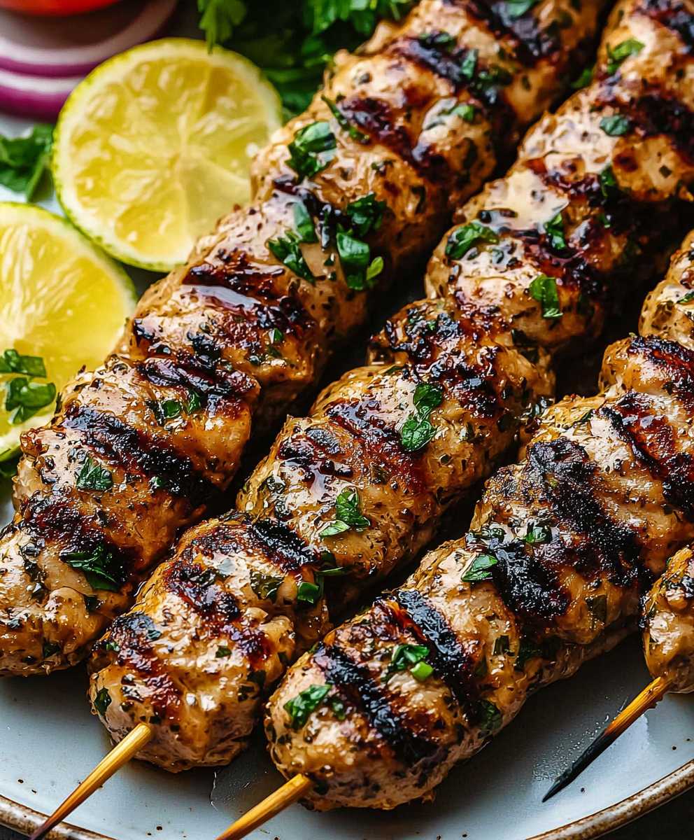 Grilled Chicken Kafta