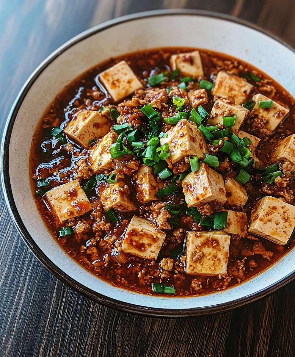Mapo Tofu dish