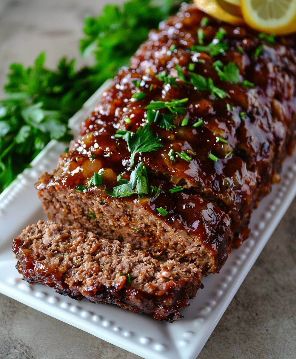 Sweet Savory Meatloaf