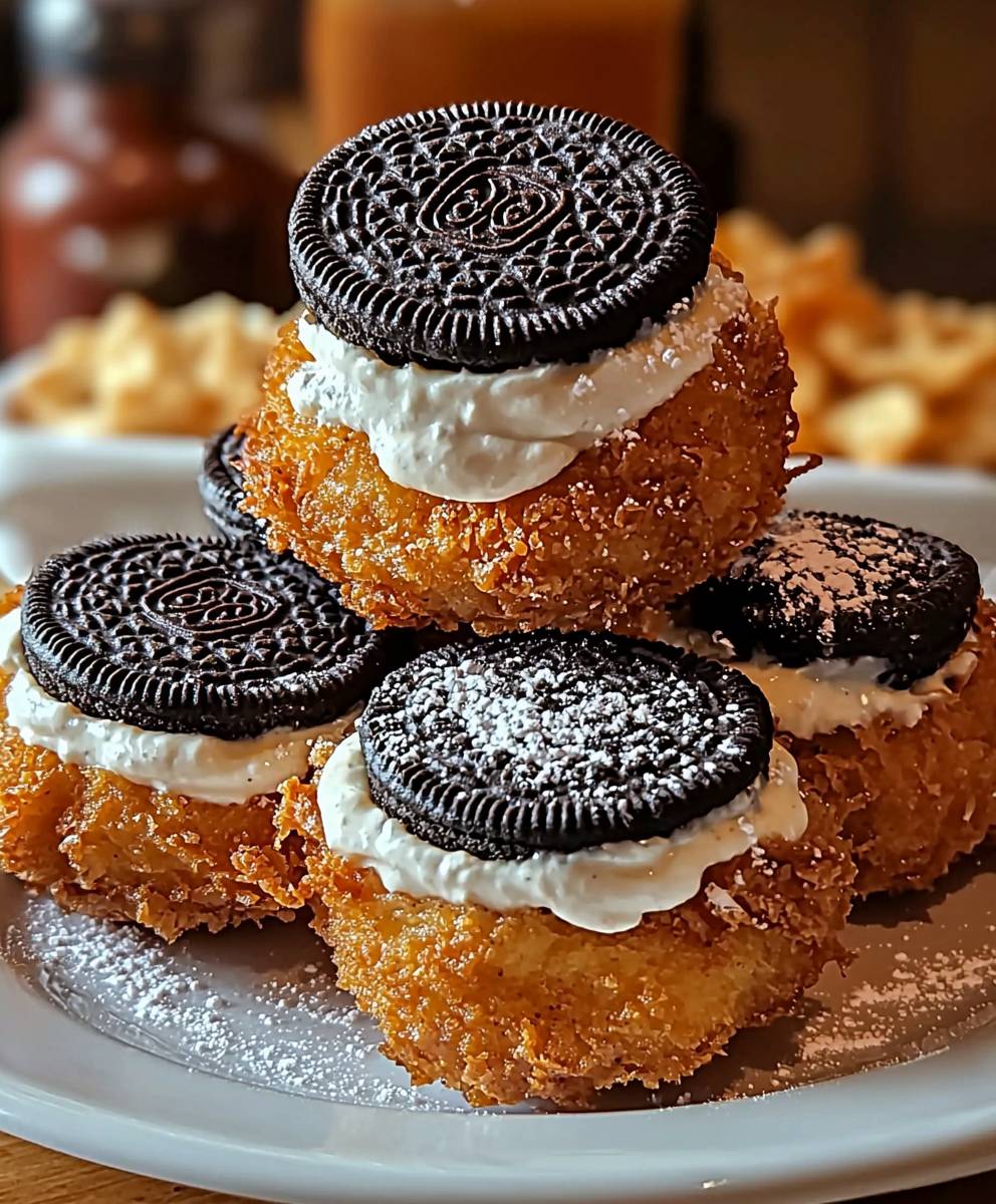 Deep Fried Oreos
