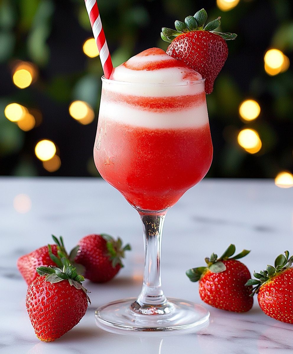 Strawberry Swirl Daiquiri