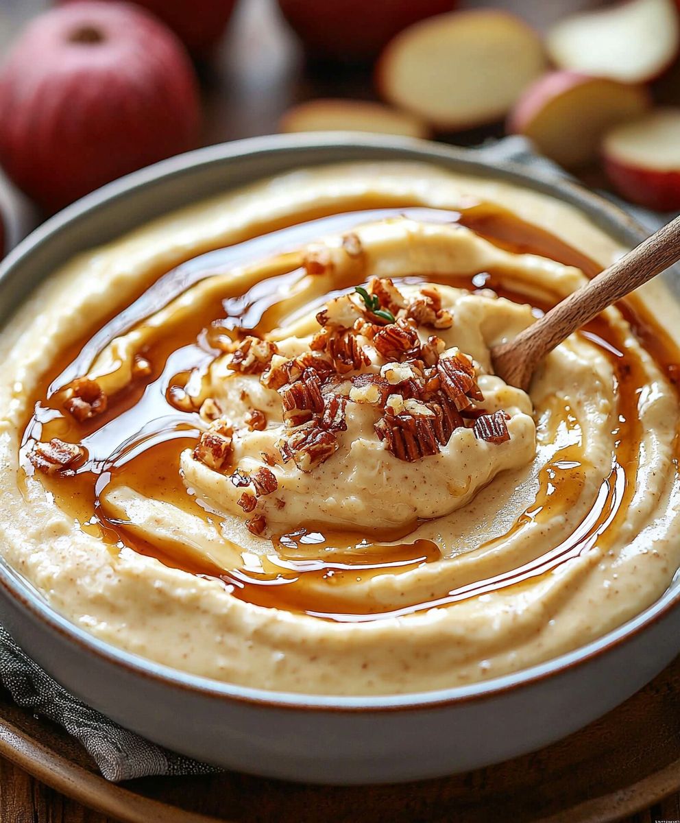 Caramel cream cheese dip