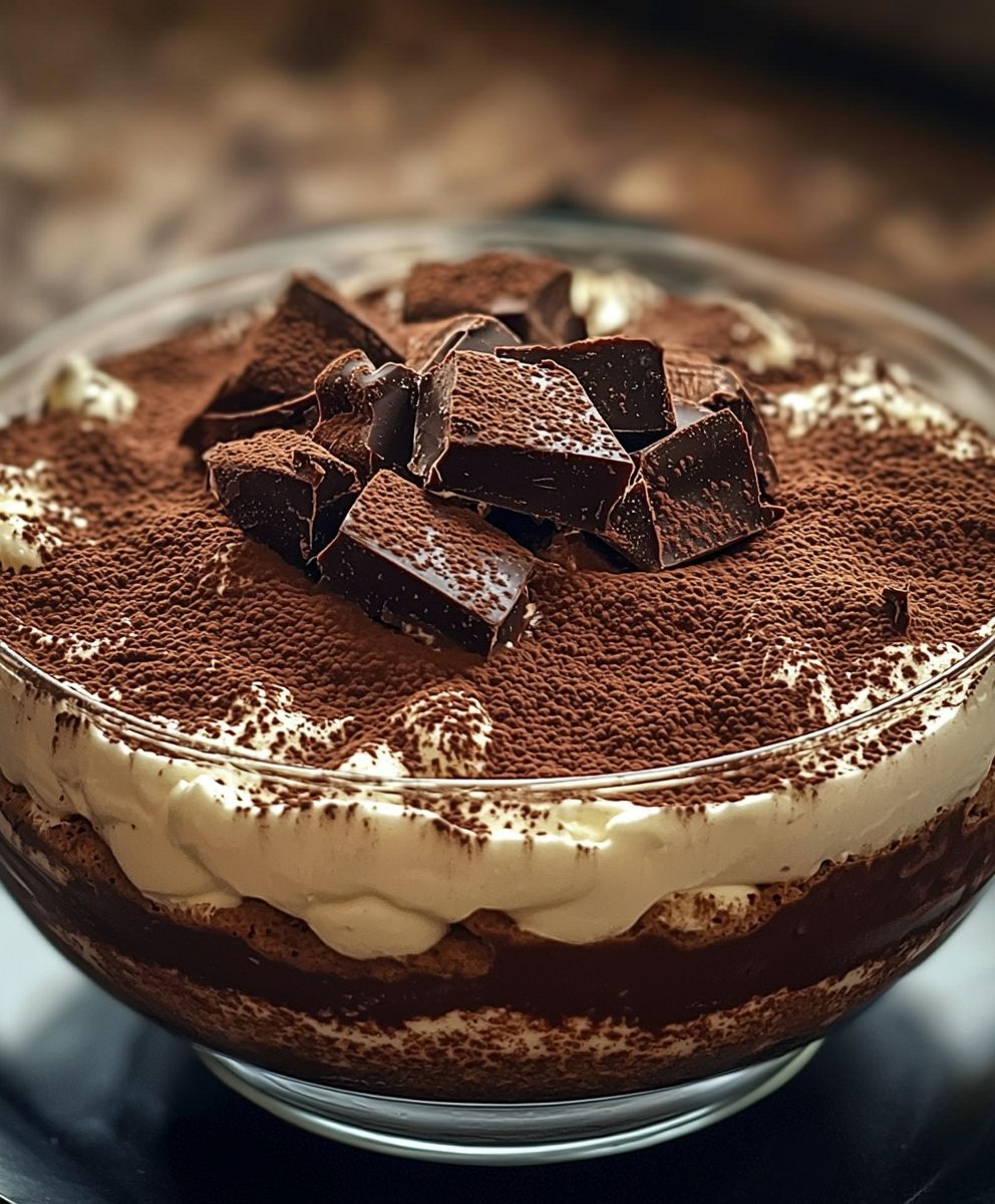 Chocolate Ricotta Tiramisu