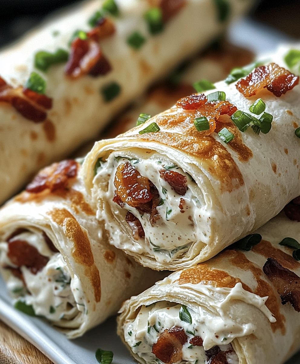 Bacon Ranch Roll Ups