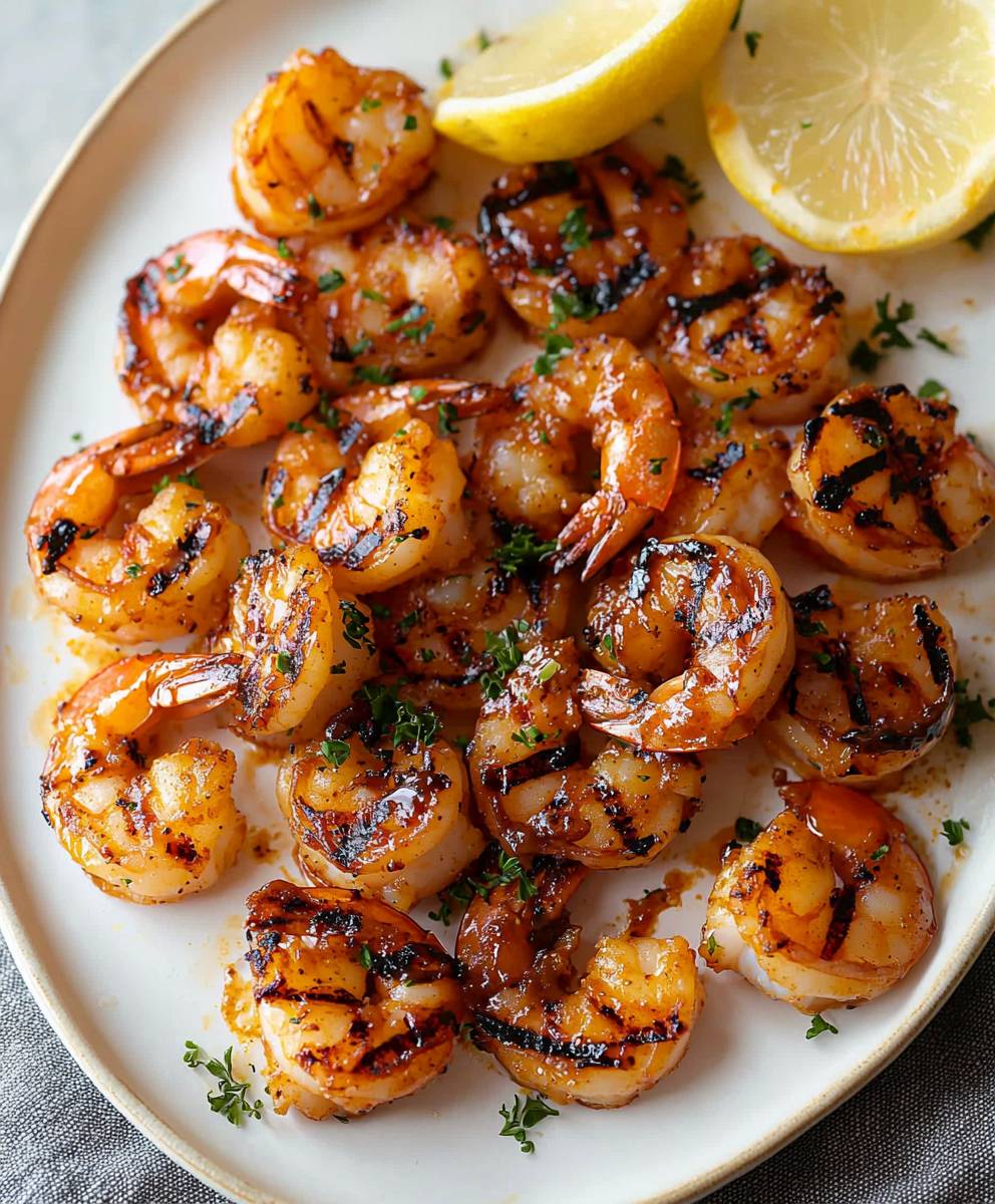 Grilled BBQ Shrimp