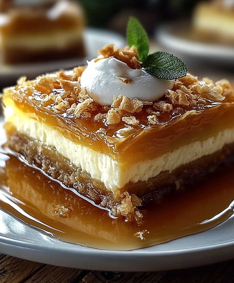 Honey Baklava Cheesecake
